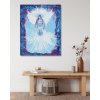 Diamantové maľovanie - ANJELI OD LENKY - UNIVERSE ANGEL (Rámovanie bez rámu a bez vypnutia plátna, Rozmer 40x50 cm)