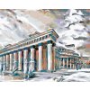 Diamantové maľovanie - GRÉCKA STAVBA (Rámovanie bez rámu a bez vypnutia plátna, Rozmer 40x50 cm)