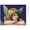 Diamantové maľovanie - MALÝ ANJEL (Rámovanie bez rámu a bez vypnutia plátna, Rozmer 40x50 cm)
