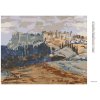 Diamantové maľovanie - OPEVNENÝ HRAD (GEORGETTE AGUTTE) (Rámovanie bez rámu a bez vypnutia plátna, Rozmer 40x50 cm)