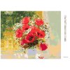 Diamantové maľovanie - KYTICA VLČÍCH MAKOV (Rámovanie bez rámu a bez vypnutia plátna, Rozmer 40x50 cm)