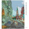 Diamantové maľovanie - LETO V MOSKVE (Rámovanie bez rámu a bez vypnutia plátna, Rozmer 40x50 cm)