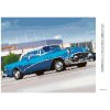 Diamantové maľovanie - STARŠIE MODRÉ AUTO (Rámovanie bez rámu a bez vypnutia plátna, Rozmer 40x50 cm)