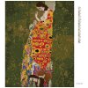 Diamantové maľovanie - NÁDEJ II (G. KLIMT) (Rámovanie bez rámu a bez vypnutia plátna, Rozmer 40x50 cm)