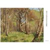 Diamantové maľovanie - DETI V LESE NA JAR. SASANKY KVITNÚ (H. A. BRENDEKILDE) (Rámovanie bez rámu a bez vypnutia plátna, Rozmer 40x50 cm)