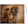Diamantové maľovanie - ŠTENIATKO CHOW CHOW (Rámovanie bez rámu a bez vypnutia plátna, Rozmer 40x50 cm)