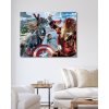 Diamantové maľovanie - AVENGERS A STARK TOWER (Rámovanie bez rámu a bez vypnutia plátna, Rozmer 40x50 cm)