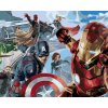 Diamantové maľovanie - AVENGERS A STARK TOWER (Rámovanie bez rámu a bez vypnutia plátna, Rozmer 40x50 cm)