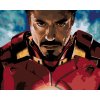 Diamantové maľovanie - IRON MAN ZBLÍZKA (Rámovanie bez rámu a bez vypnutia plátna, Rozmer 40x50 cm)