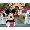 Diamantové maľovanie - MICKEY MOUSE PRED DOMČEKOM (Rámovanie bez rámu a bez vypnutia plátna, Rozmer 40x50 cm)
