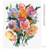 Diamantové maľovanie - KYTICE FAREBNÝCH VLČÍCH MÁKOV (ALEXANDRIA GILBERT) (Rámovanie bez rámu a bez vypnutia plátna, Rozmer 40x50 cm)