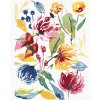 Diamantové maľovanie - ABSTRAKT DIVOKÉ KVETY (ALEXANDRIA GILBERT) (Rámovanie bez rámu a bez vypnutia plátna, Rozmer 40x50 cm)