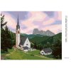 Diamantové maľovanie - KOSTOL A HORA, TALIANSKO (TED DAVIS) (Rámovanie bez rámu a bez vypnutia plátna, Rozmer 40x50 cm)