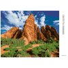 Diamantové maľovanie - HORA V PÚŠTI (TED DAVIS) (Rámovanie bez rámu a bez vypnutia plátna, Rozmer 40x50 cm)