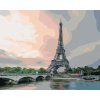 Diamantové maľovanie - EIFFELOVA VEŽA (TED DAVIS) (Rámovanie bez rámu a bez vypnutia plátna, Rozmer 40x50 cm)