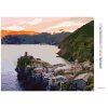 Diamantové maľovanie - MESTO PRI MORI, TALIANSKO (TED DAVIS) (Rámovanie bez rámu a bez vypnutia plátna, Rozmer 40x50 cm)