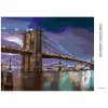 Diamantové maľovanie - BROOKLYNSKÝ MOST, USA (TED DAVIS) (Rámovanie bez rámu a bez vypnutia plátna, Rozmer 40x50 cm)