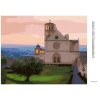 Diamantové maľovanie - BAZILIKA SVÄTÉHO FRANTIŠKA Z ASSISI, TALIANSKO (TED DAVIS) (Rámovanie bez rámu a bez vypnutia plátna, Rozmer 40x50 cm)