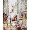 Diamantové maľovanie - PÁR NA PRECHODE V NEW YORKU (RICHARD MACNEIL) (Rámovanie bez rámu a bez vypnutia plátna, Rozmer 40x50 cm)
