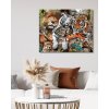 Diamantové maľovanie - LEV, TIGRI A ĎALŠIE MAČKOVITÉ ŠELMY (HOWARD ROBINSON) (Rámovanie bez rámu a bez vypnutia plátna, Rozmer 40x50 cm)