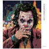 Diamantové maľovanie - JOKER (Rámovanie bez rámu a bez vypnutia plátna, Rozmer 40x50 cm)