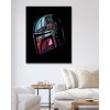 Diamantové maľovanie - HELMA (MANDALORIAN) (Rámovanie bez rámu a bez vypnutia plátna, Rozmer 40x50 cm)
