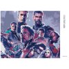 Diamantové maľovanie - AVENGERS (Rámovanie bez rámu a bez vypnutia plátna, Rozmer 40x50 cm)
