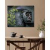 Diamantové maľovanie - OPICA (Rámovanie bez rámu a bez vypnutia plátna, Rozmer 40x50 cm)