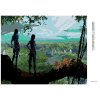 Diamantové maľovanie - PANDORIÁNI SLEDUJÚCI SVOJU KRAJINU (Avatar) (Rámovanie bez rámu a bez vypnutia plátna, Rozmer 40x50 cm)