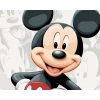 Diamantové maľovanie - PLAGÁT MICKEY MOUSE (Rámovanie bez rámu a bez vypnutia plátna, Rozmer 40x50 cm)