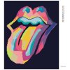 Diamantové maľovanie - POP-ART IKONA ROLLING STONES (Rámovanie bez rámu a bez vypnutia plátna, Rozmer 40x50 cm)