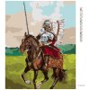 Diamantové maľovanie - POĽSKY HUSÁR (Rámovanie bez rámu a bez vypnutia plátna, Rozmer 40x50 cm)