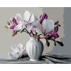 Diamantové maľovanie - MAGNÓLIE (Rámovanie bez rámu a bez vypnutia plátna, Rozmer 40x50 cm)