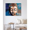 Diamantové maľovanie - FAREBNÝ BUDDHA 2 (Rámovanie bez rámu a bez vypnutia plátna, Rozmer 40x50 cm)