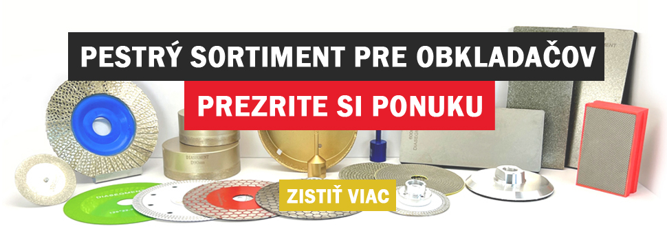 Sortiment pre obkladačov