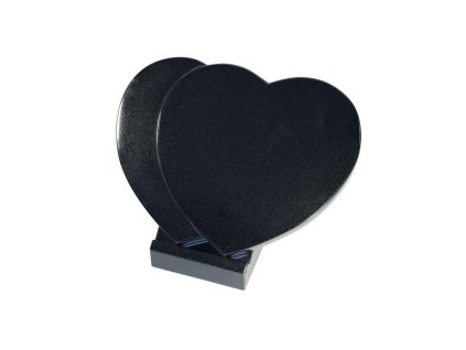 Double heart VP, 45 x 34 x 3