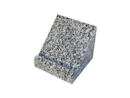 VP pedestal, gray granite