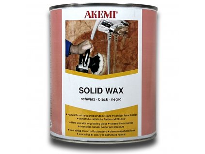 solid wax akemi black