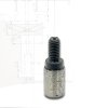 d14 m8 cnc finger bit stone