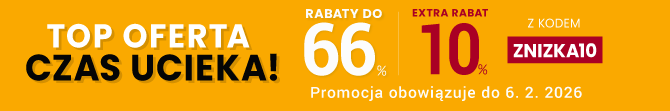 Rabaty do 66 % + extra rabat 10 %