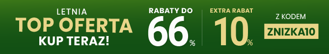 Rabaty do 66 % + extra rabat 10 %