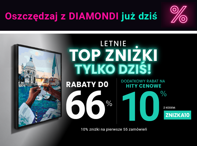 Rabaty do 66 % + extra rabat 10 %