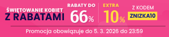 Rabaty do 66 % + extra rabat 10 %