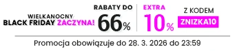 Rabaty do 66 % + extra rabat 10 %