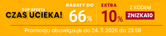 Rabaty do 66 % + extra rabat 10 %