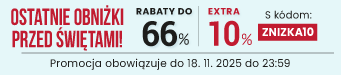 Rabaty do 66 % + extra rabat 10 %