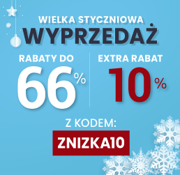 Rabaty do 66 % + extra rabat 10 %