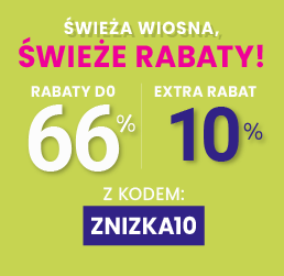 Rabaty do 66 % + extra rabat 10 %
