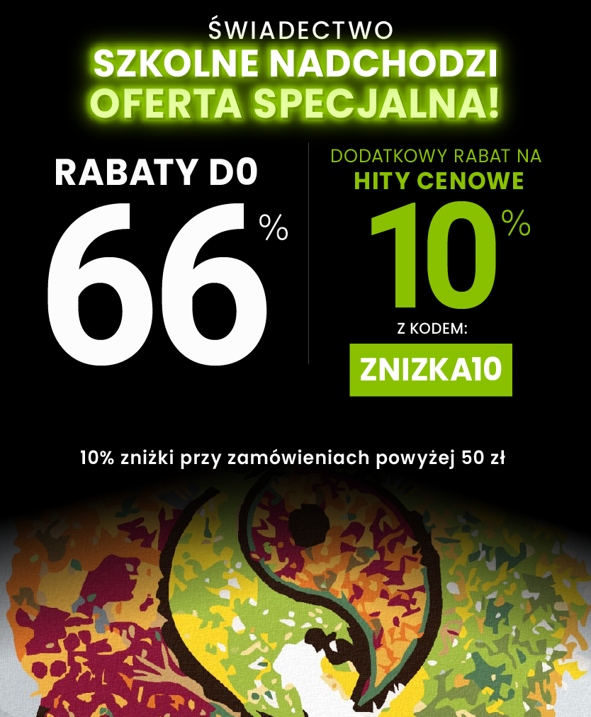 Rabaty do 66 % + extra rabat 10 %