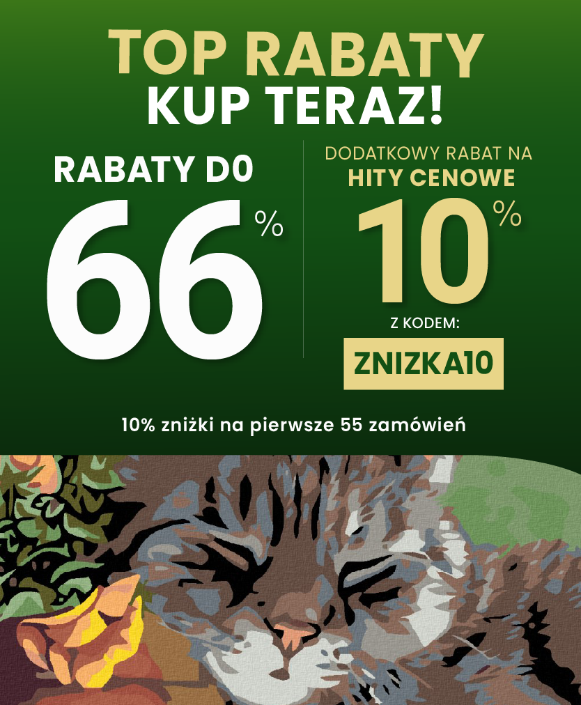 Rabaty do 66 % + extra rabat 10 %